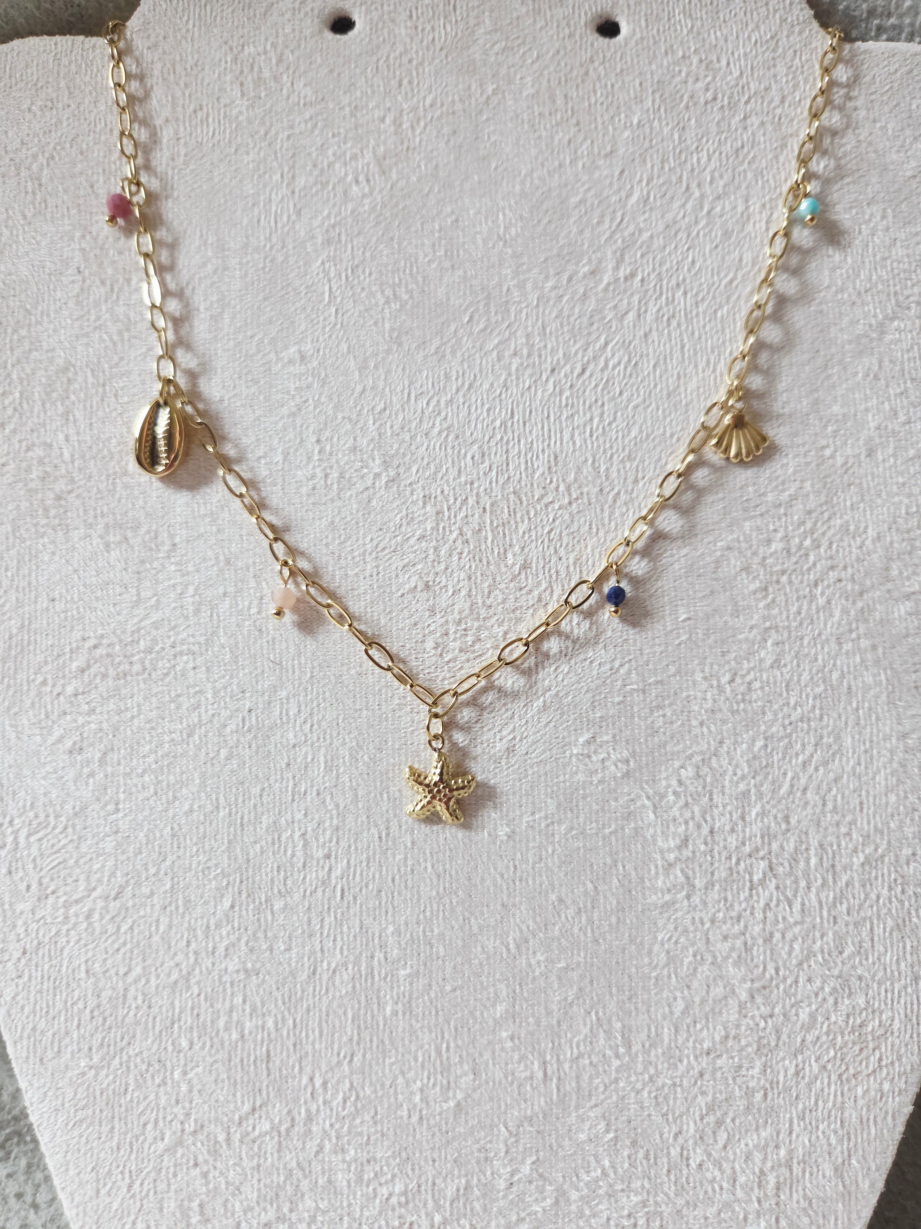 Collier Liah Multicharms Éléments de la mer