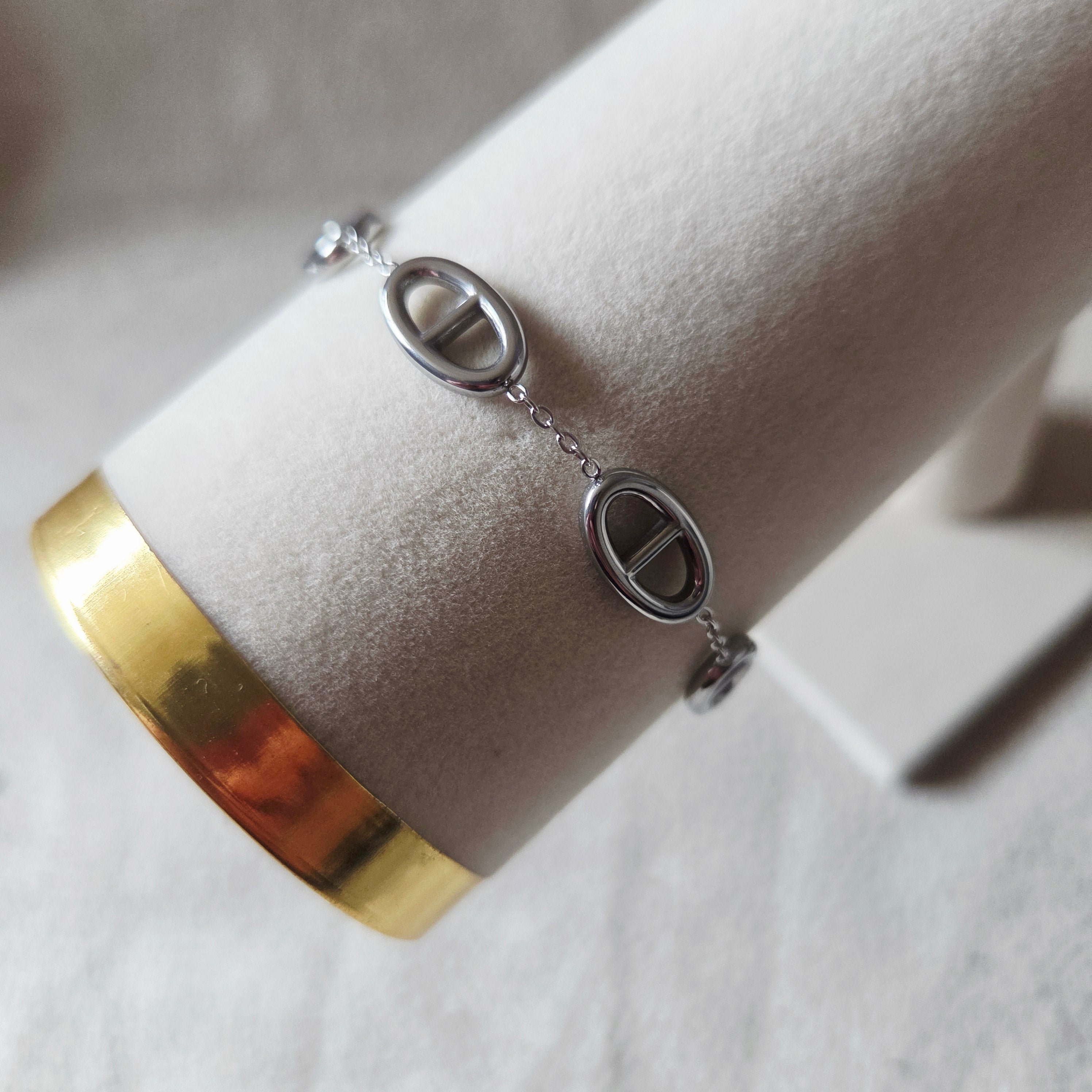 Bracelet à maillons ovales Kelly