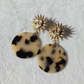 Boucles d'oreille Kaïra en acier inoxydable