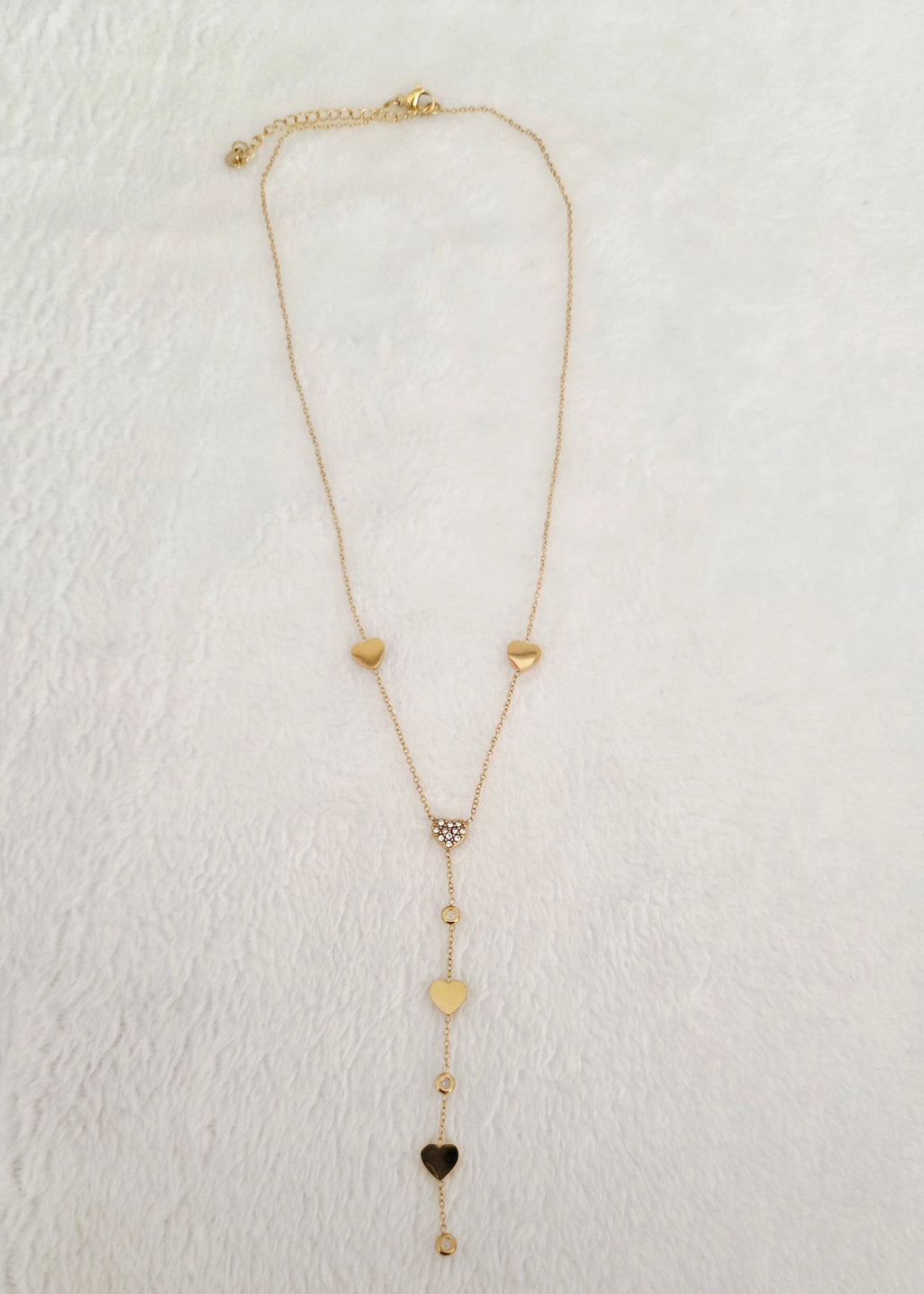 Collier Cœurs Pendentif  Alice –  DORÉ