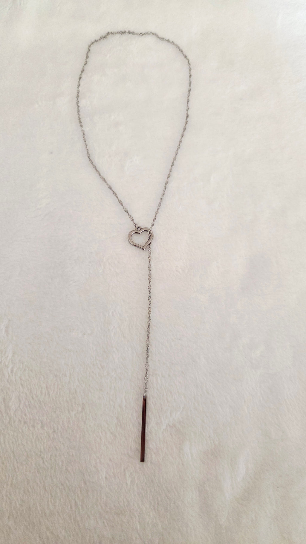 Collier Cœur Raffiné  Doré & Argenté Lovely