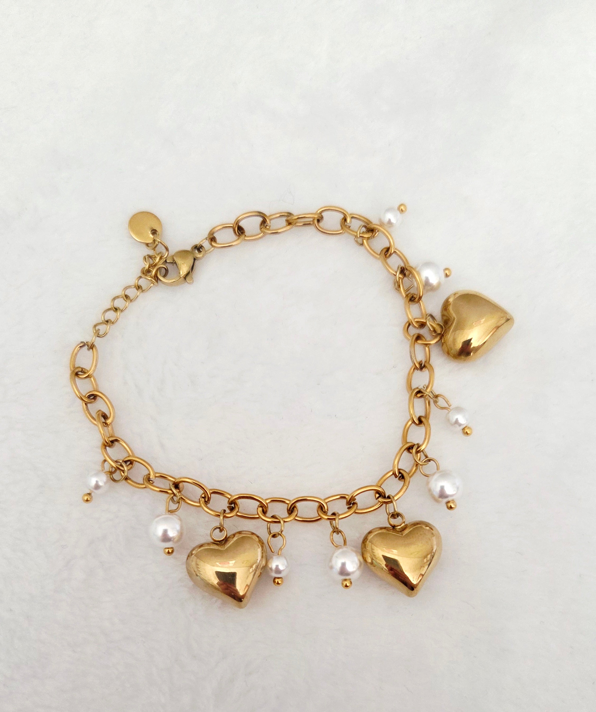 Bracelet Charms Cœur