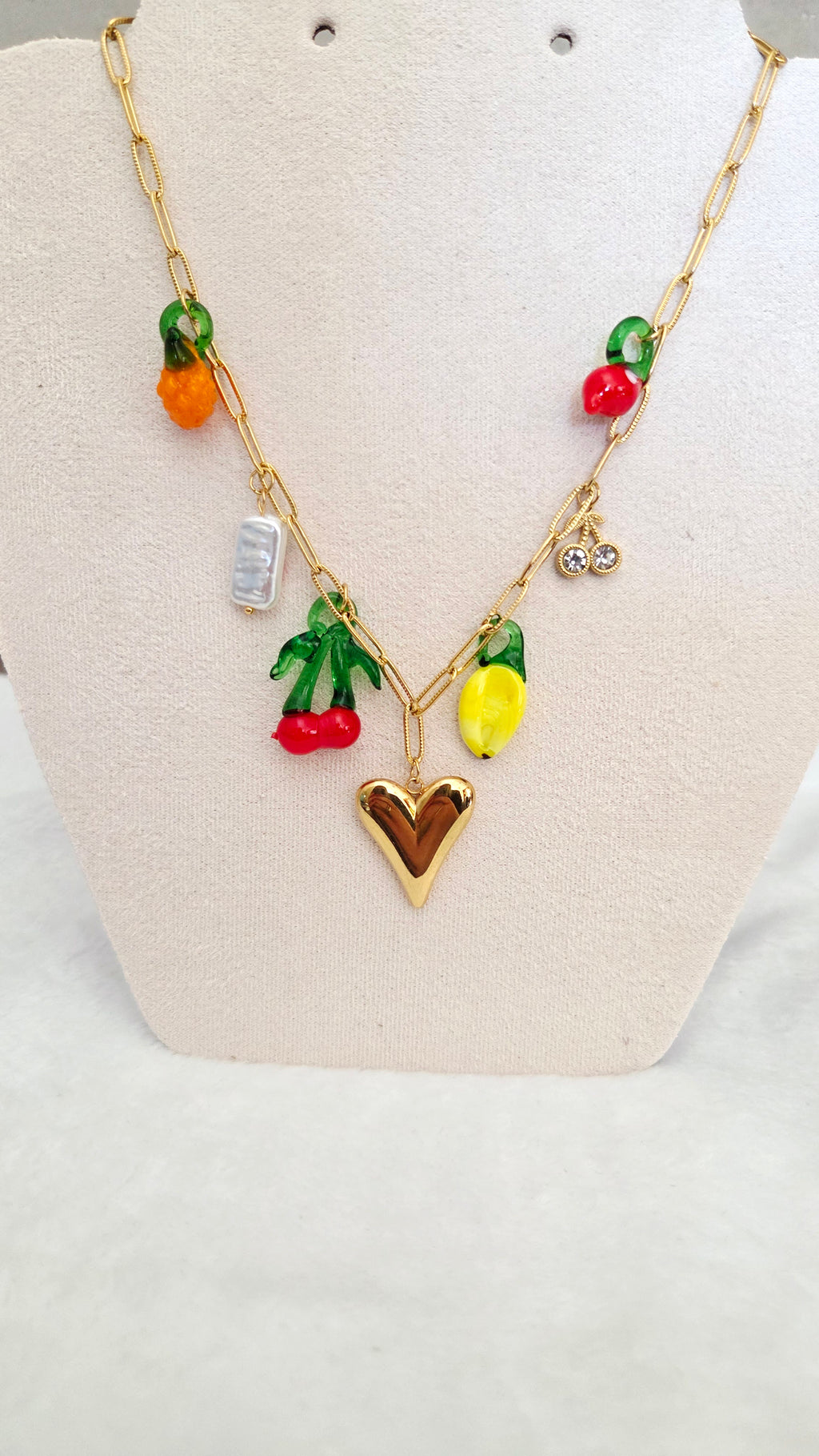 Collier Charm's Ludique Et Coloré