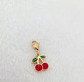 Charm breloque cerises