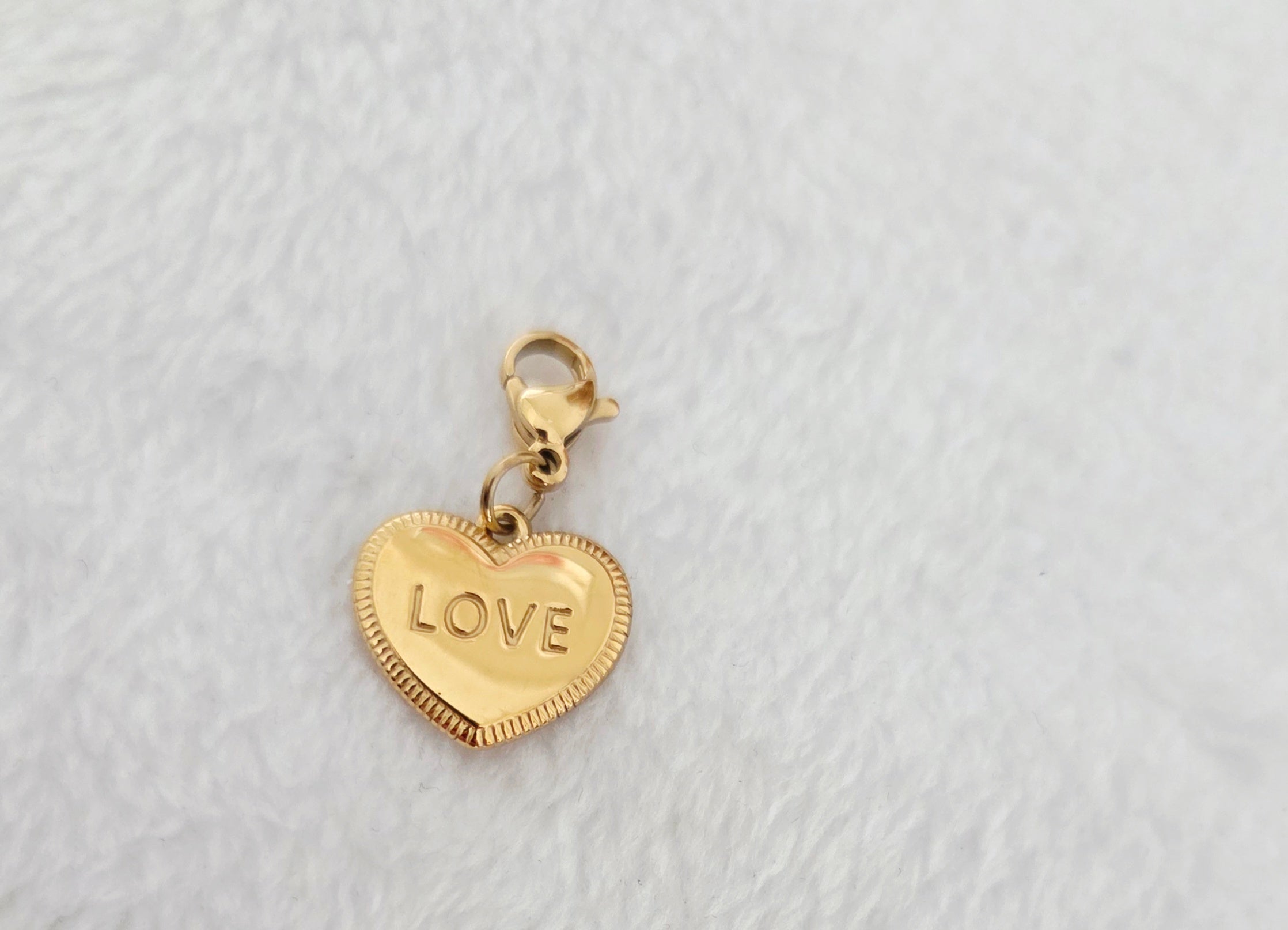 Charm breloque Coeur Love