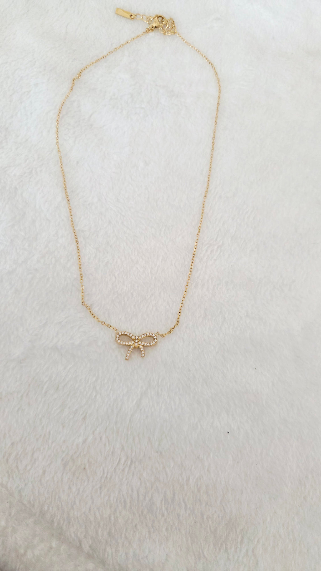 Collier chaine noeud