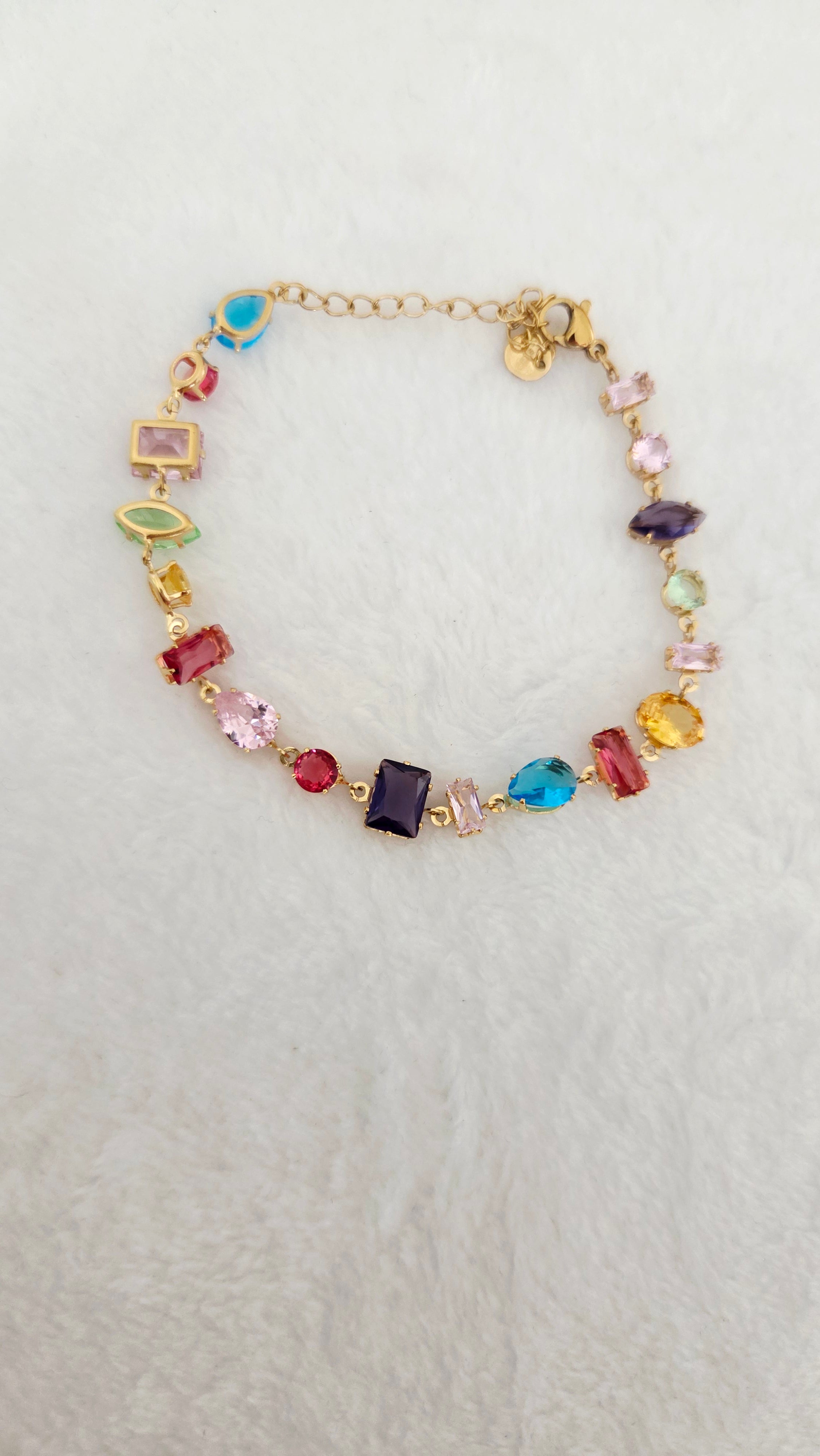 Bracelet Strass Multicolore
