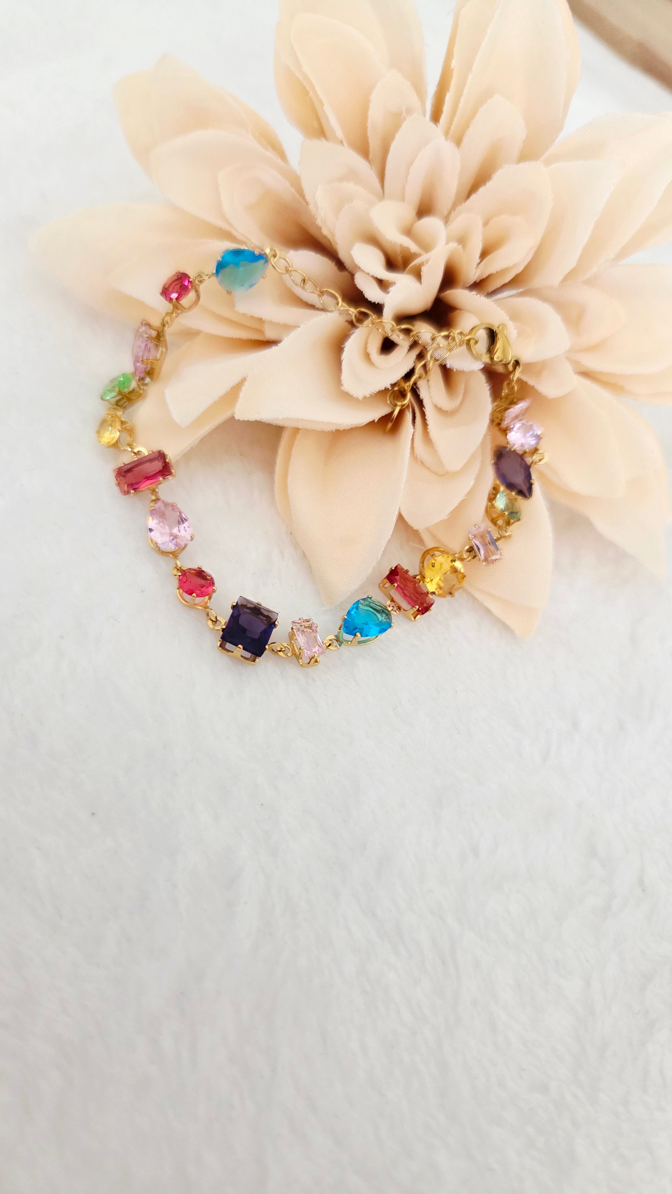 Bracelet Strass Multicolore