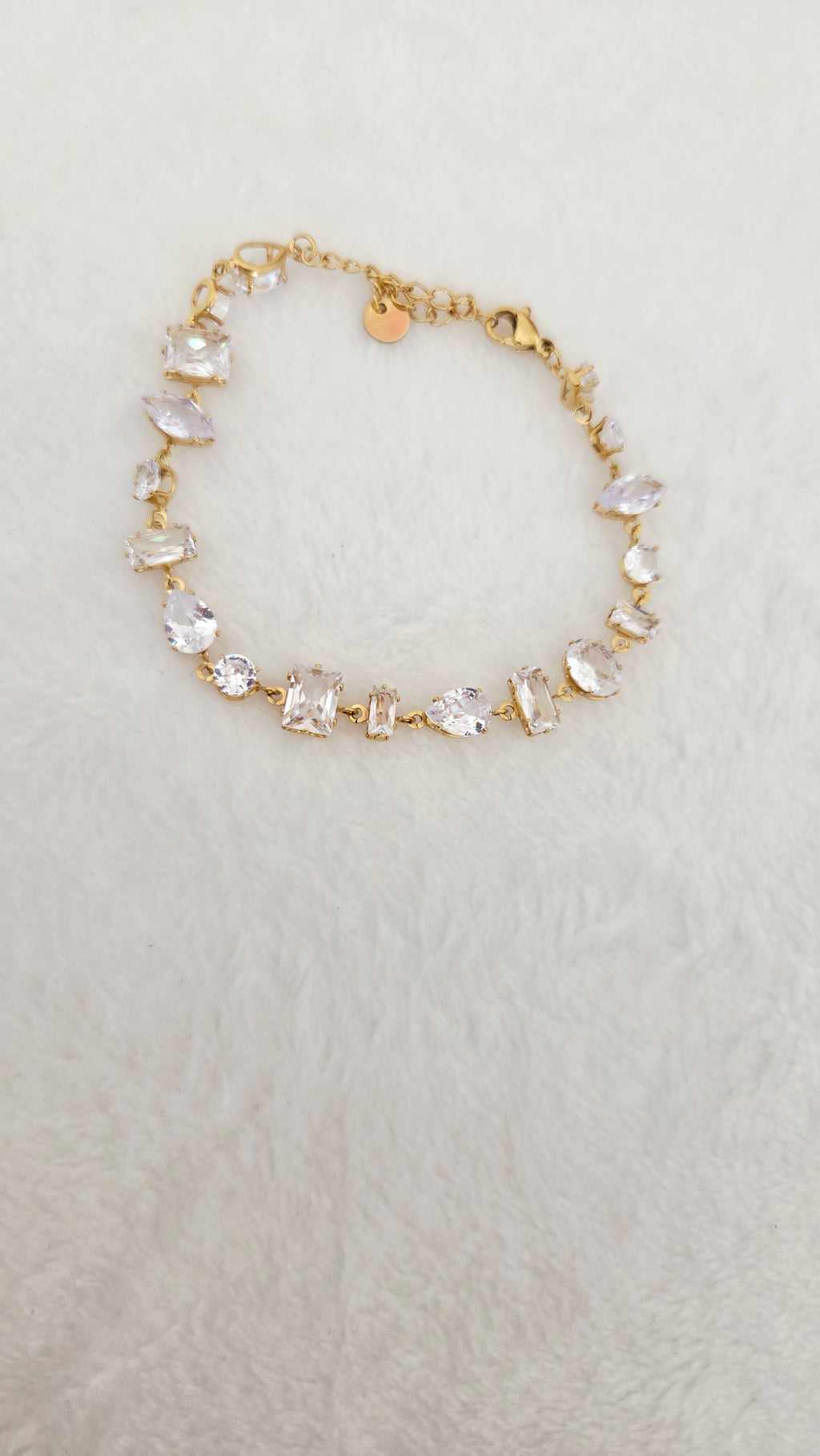 Bracelet Strass Blanc