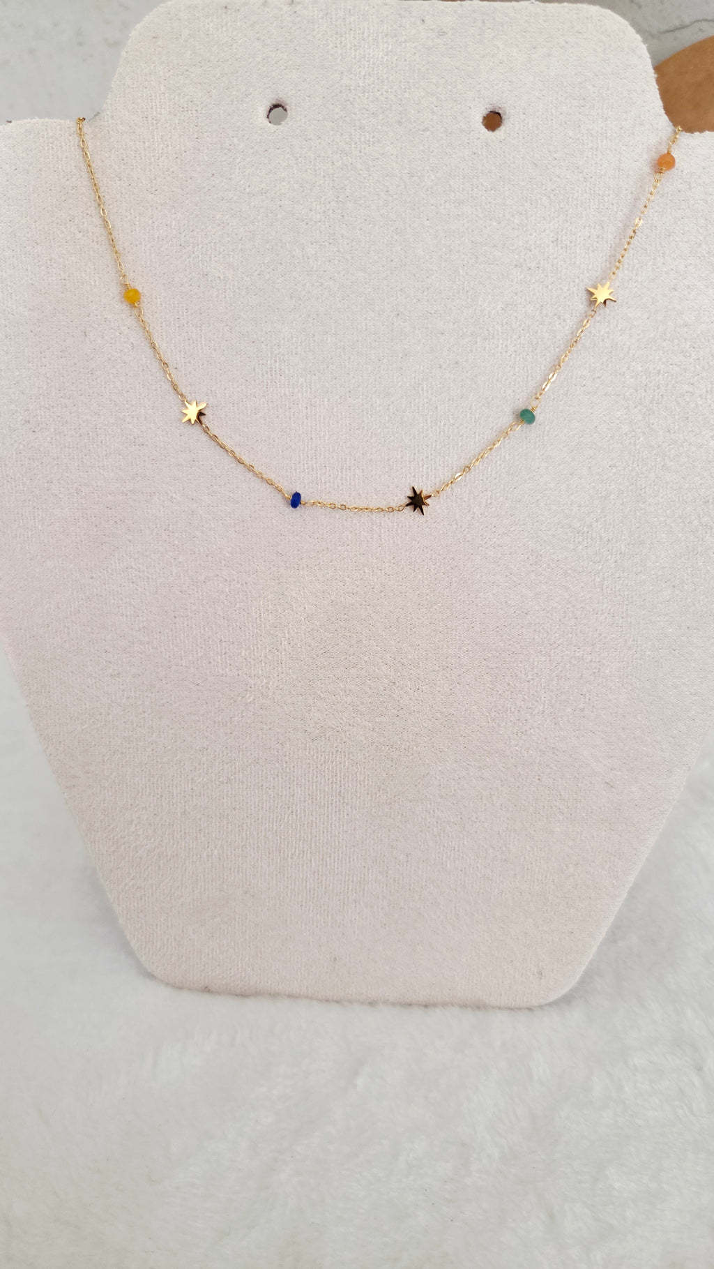 Collier Étoile Multicolore