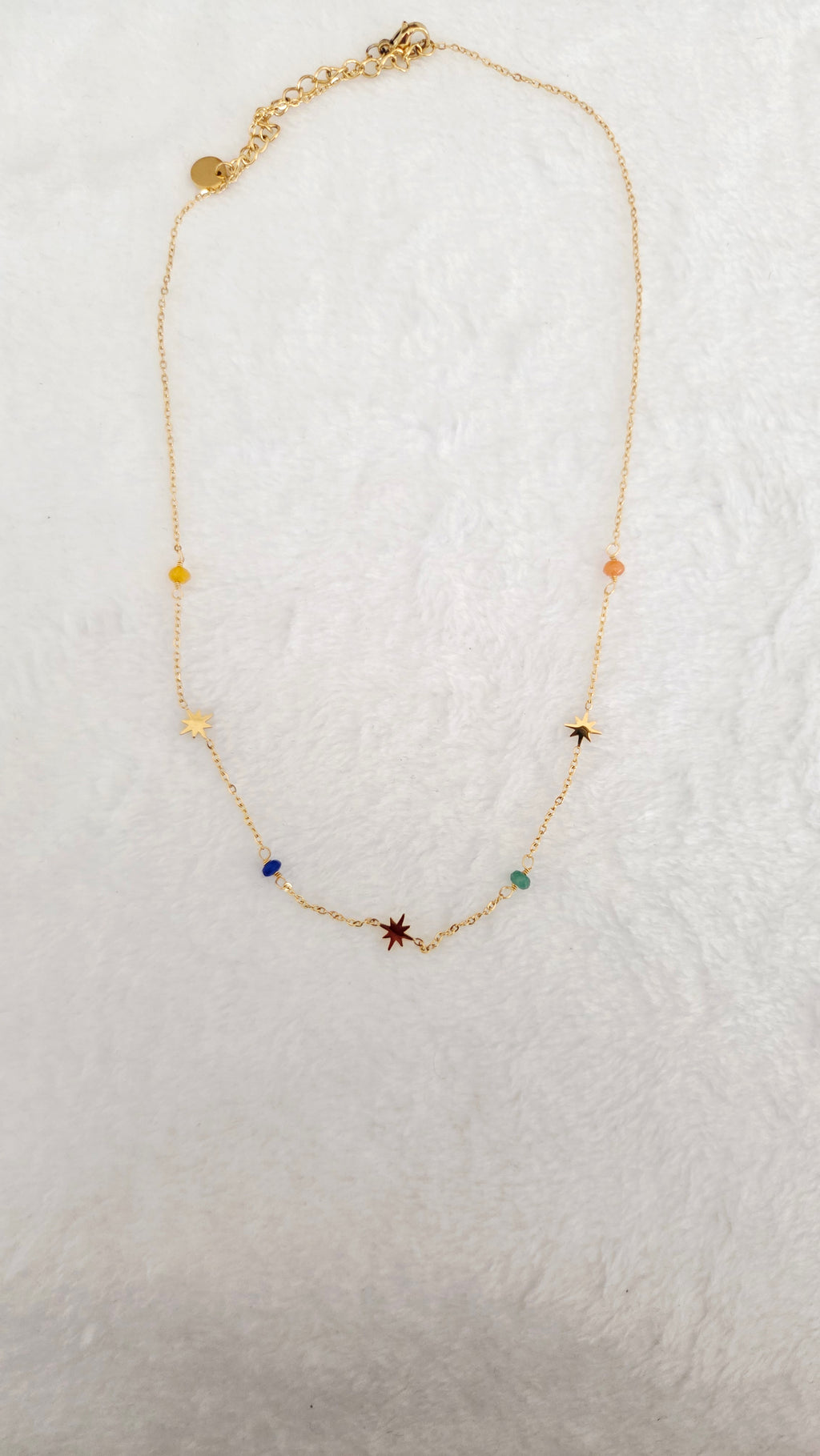 Collier Étoile Multicolore