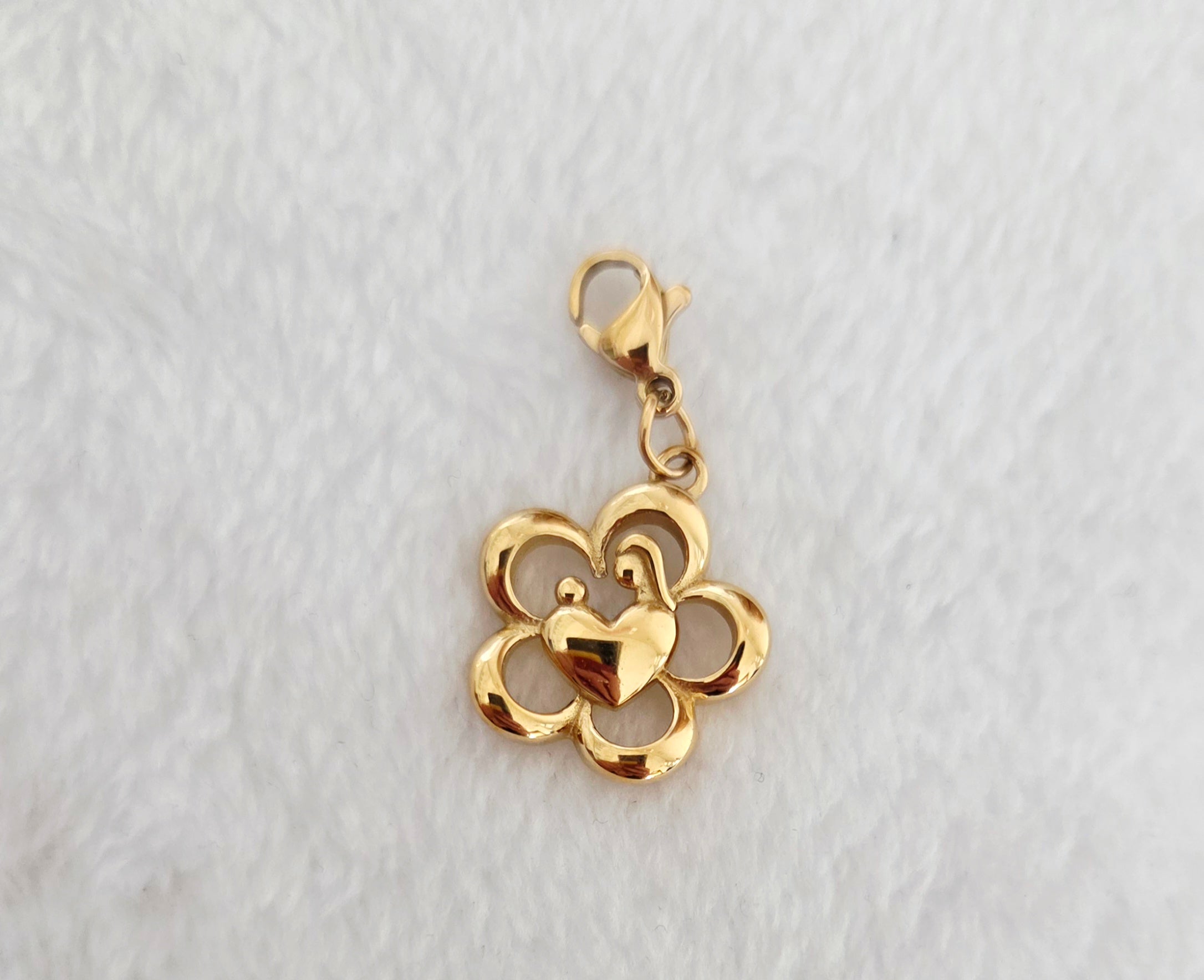 Charm breloque coeur