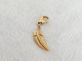 Charm breloque plume