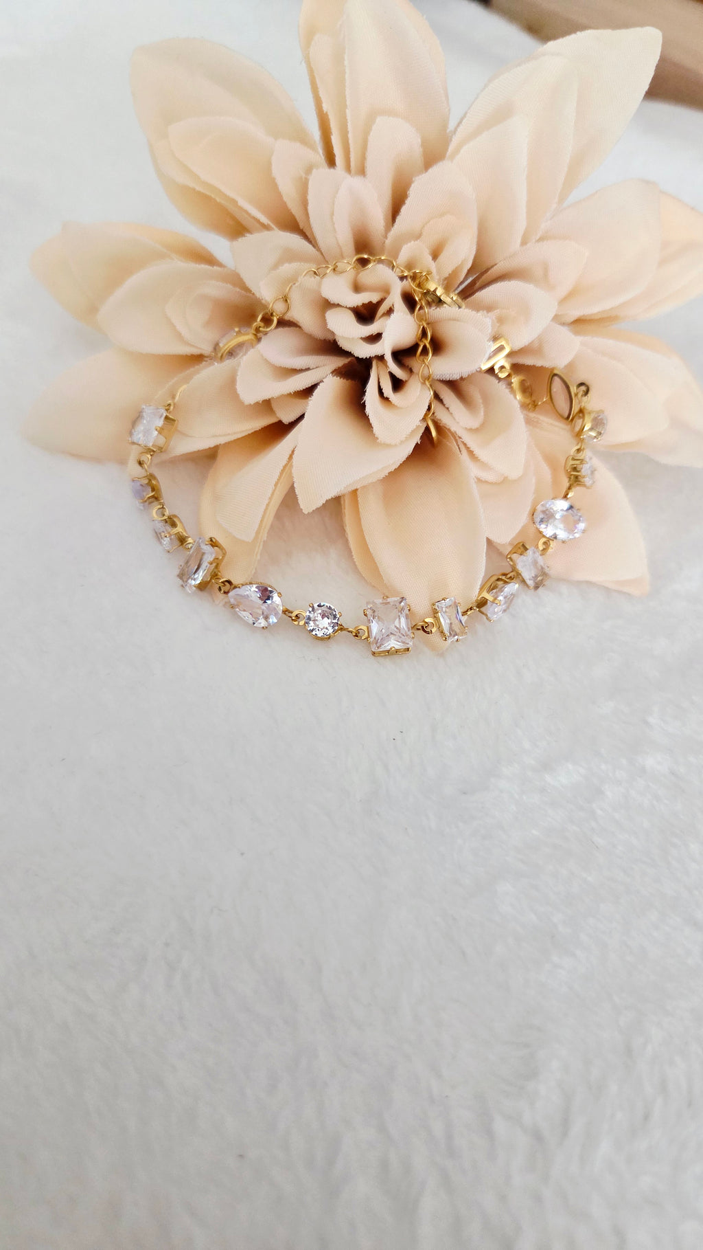Bracelet Strass Blanc
